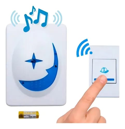 🔔 Campainha Sem Fio LUKTON – Wireless Doorbell 📦