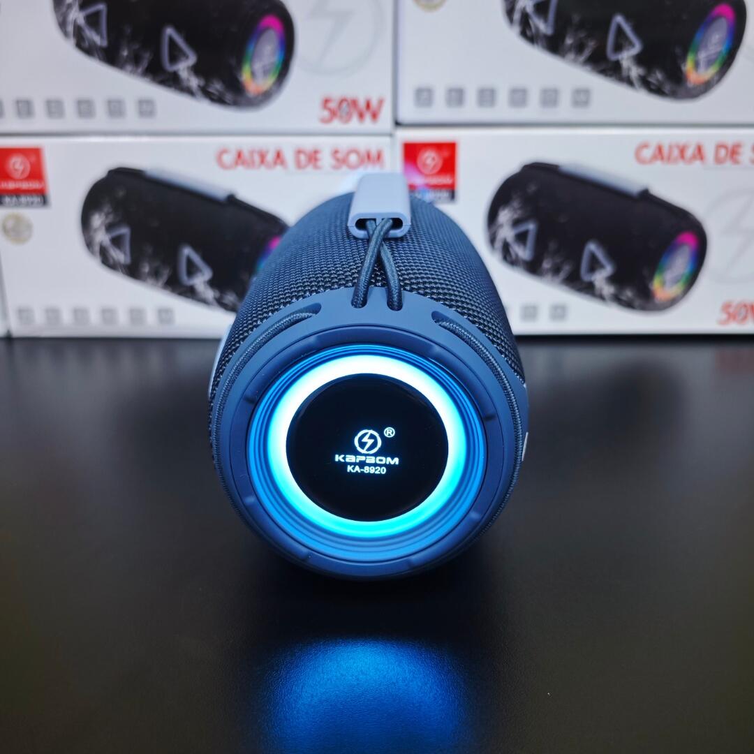 🔊 Caixa de Som Bluetooth 100W – KAPBOM 💥