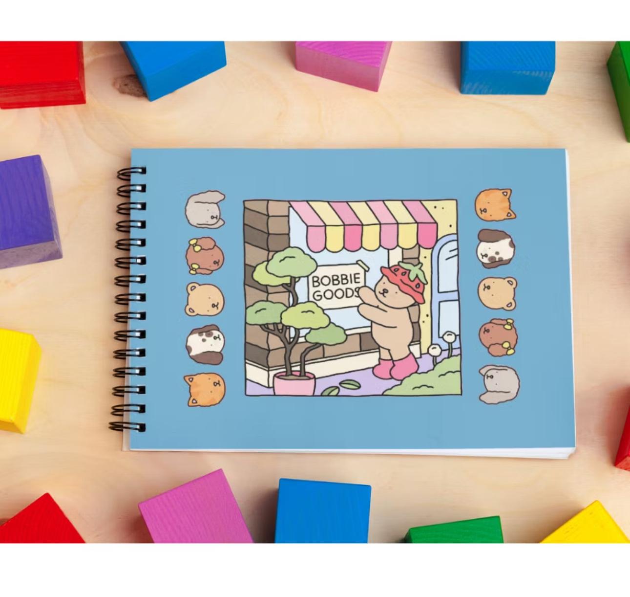 📔 Caderno Ilustrado Bobbie Goods