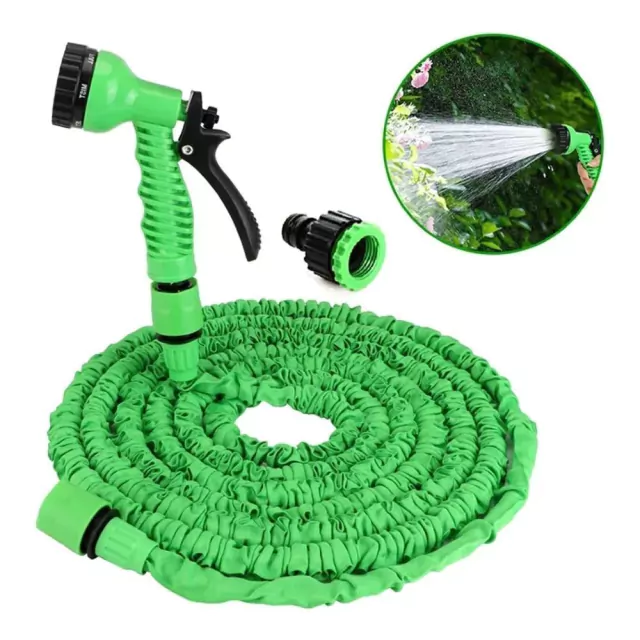 Mangueira Mágica Expansível com Esguicho Multifunção – Leve, Compacta e Resistente 15 metros 🚿🌿