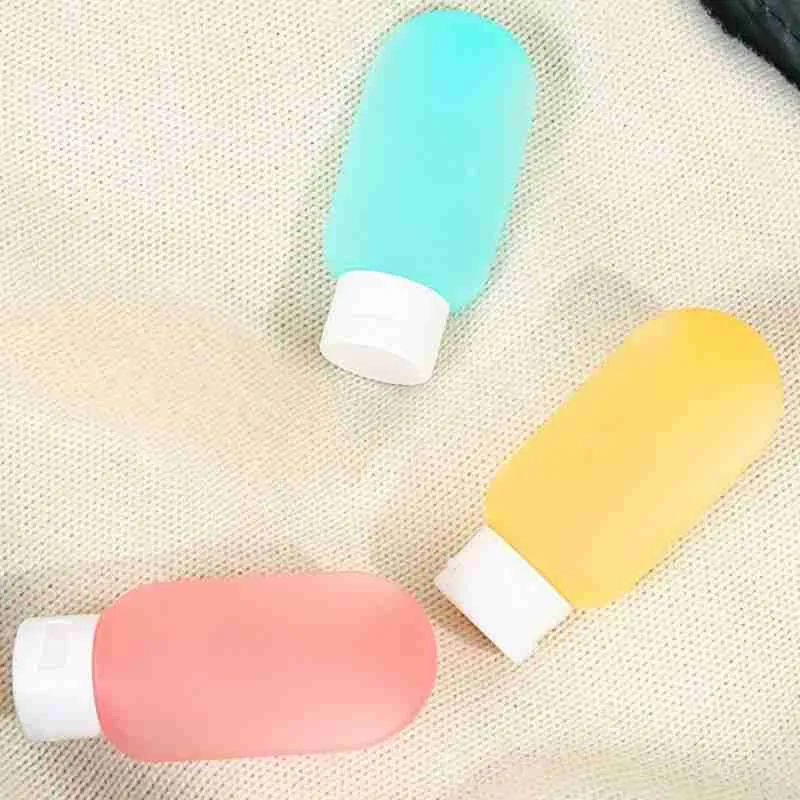 Kit Viagem Frasco Shampoo Creme Sabonete 60ml – 03 Peças