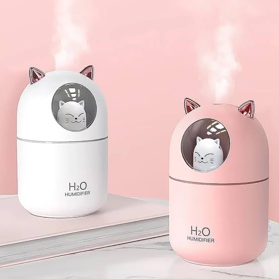 😻 Umidificador e Aromatizador ECOODA - Modelo Cat Ears
