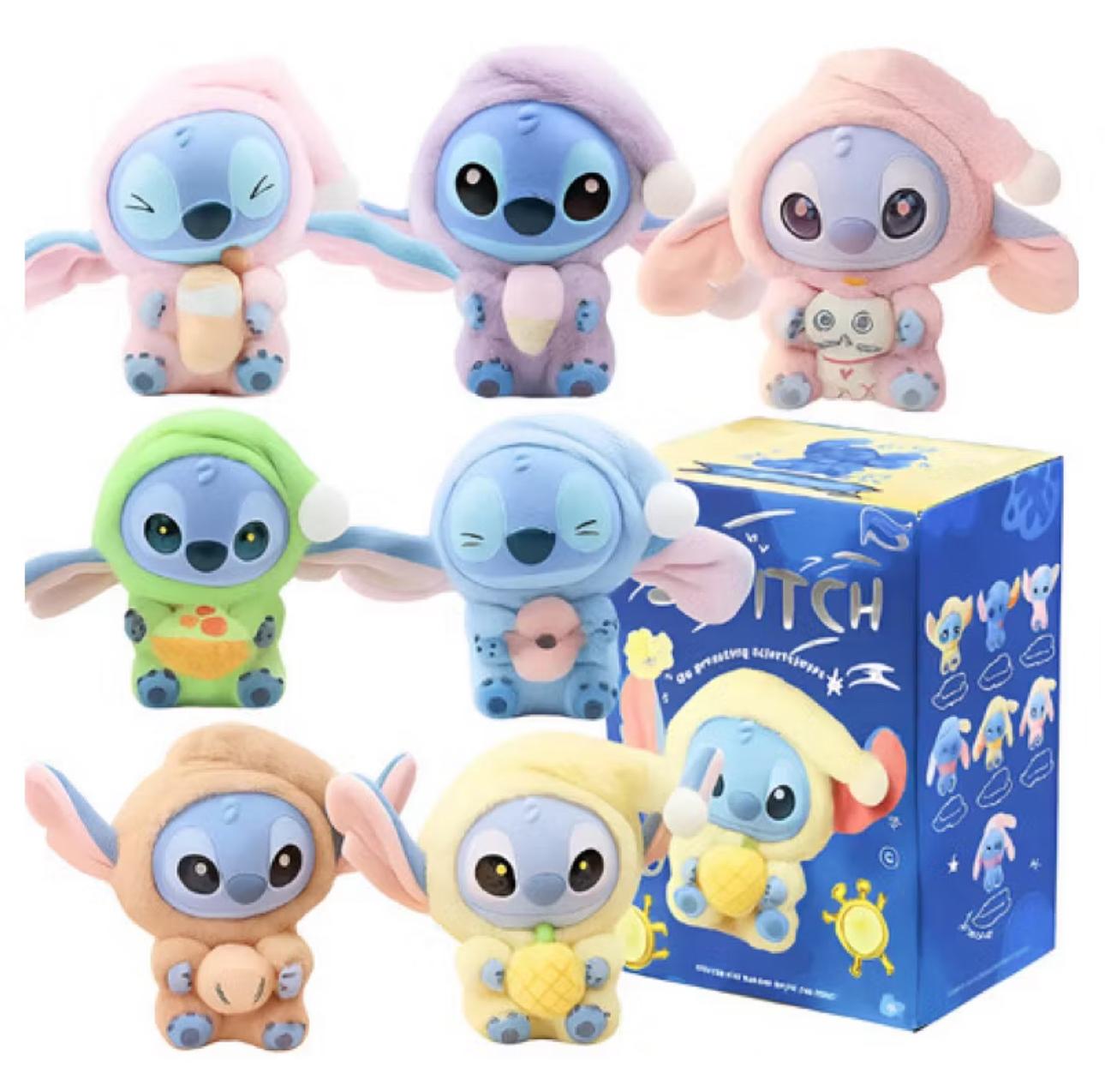 Stitch Surpresa Caixa Misteriosa – Pelúcia Colecionável Inspirada no Labubu • Plush Fofo e Exclusivo
