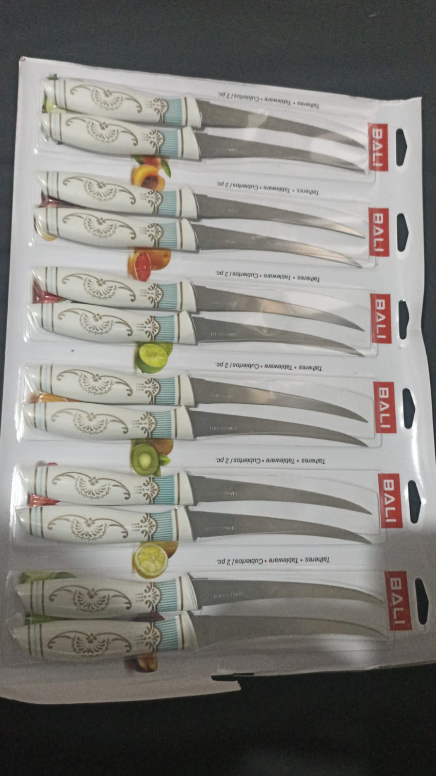 2 facas ocidental para bife